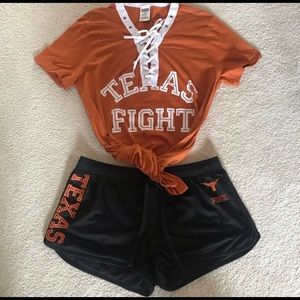 GO LONGHORNS🧡!! Worn 1 time! Sz S & M!! CUTE!!🧡